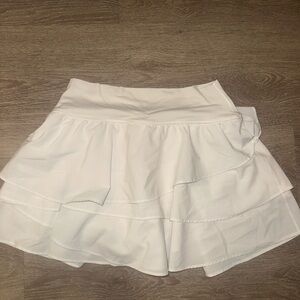 White AERIE offline skirt